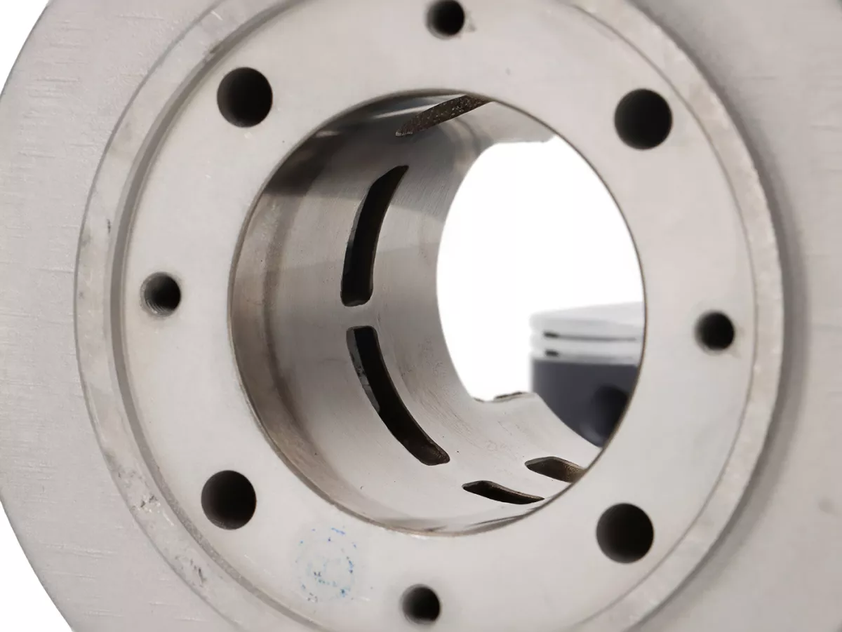 Cylindre -VMC KAPPA - 135 ccm Ø58, course=51mm, aluminium, 1 pièce d'échappement- Vespa PV125, ET3, PK125
