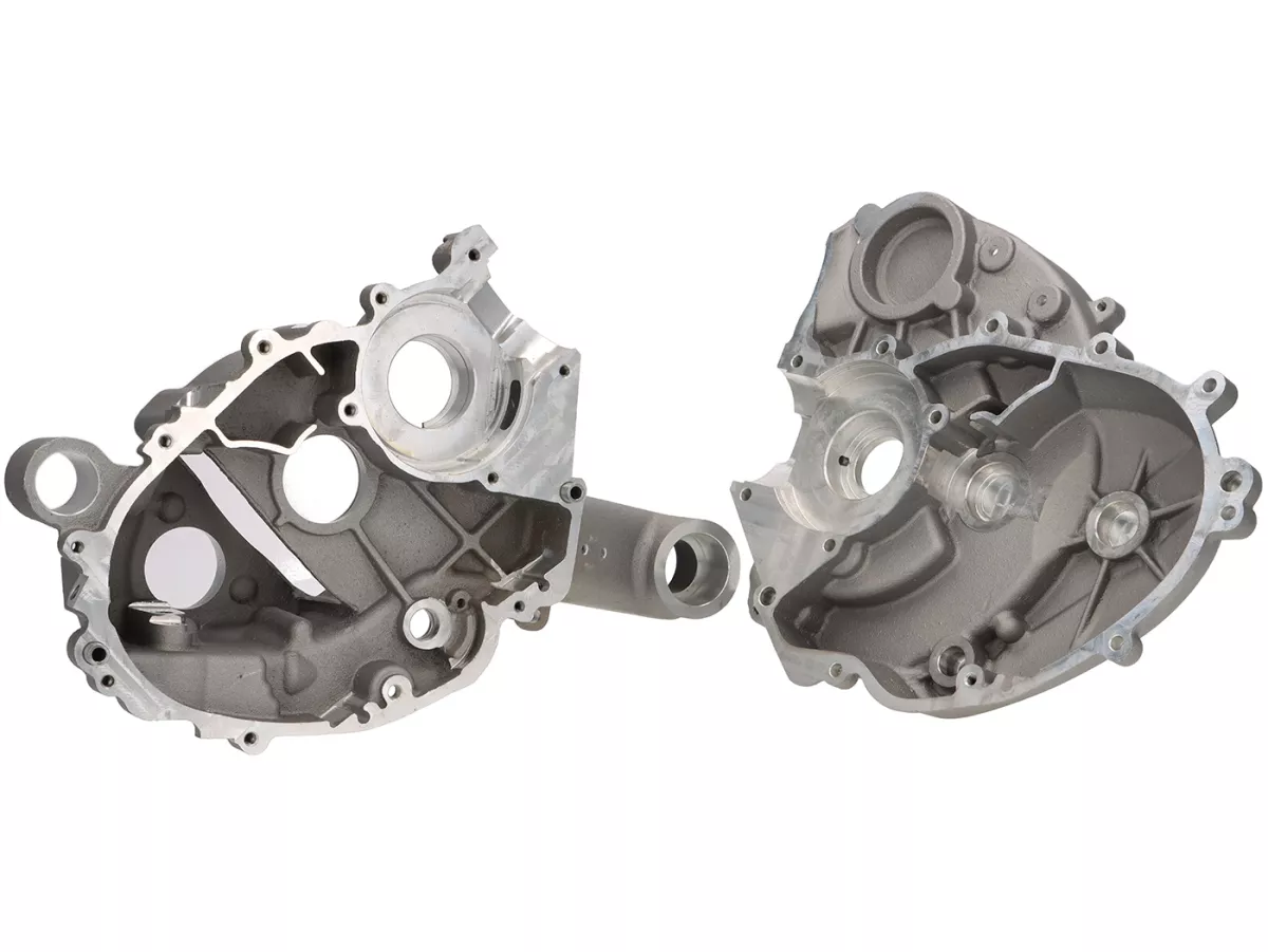 Carter moteur -VMC X1 admission rotative- Vespa V50, V90, PV, ET3, PK S, PK XL, Motovespa PK75 - sans démarreur électrique