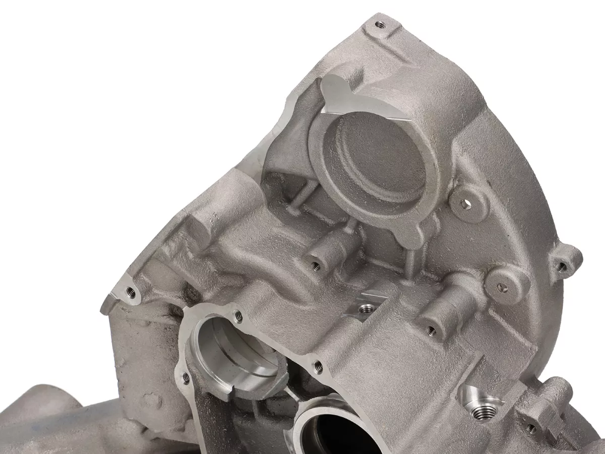 Engine casing -VMC X1 reed intake- Vespa V50, V90, PV, ET3, PK S, PK XL, Motovespa PK75 - without electric starter