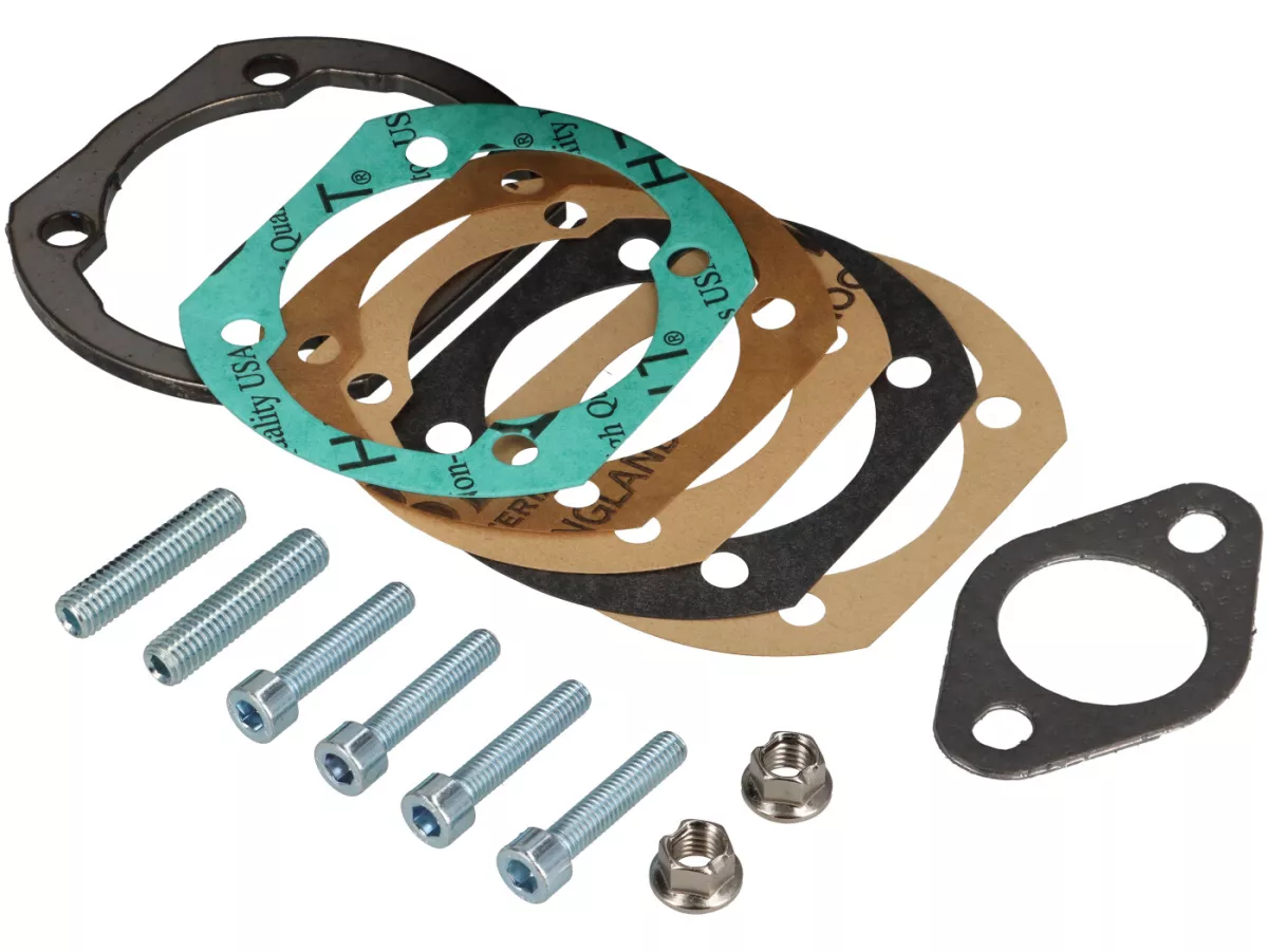 Silinder -VMC GS-R 60 / GS60-R - 144 ccm Ø60, stroke = 51mm, besi cor abu-abu - Vespa PV125, ET3, PK125
