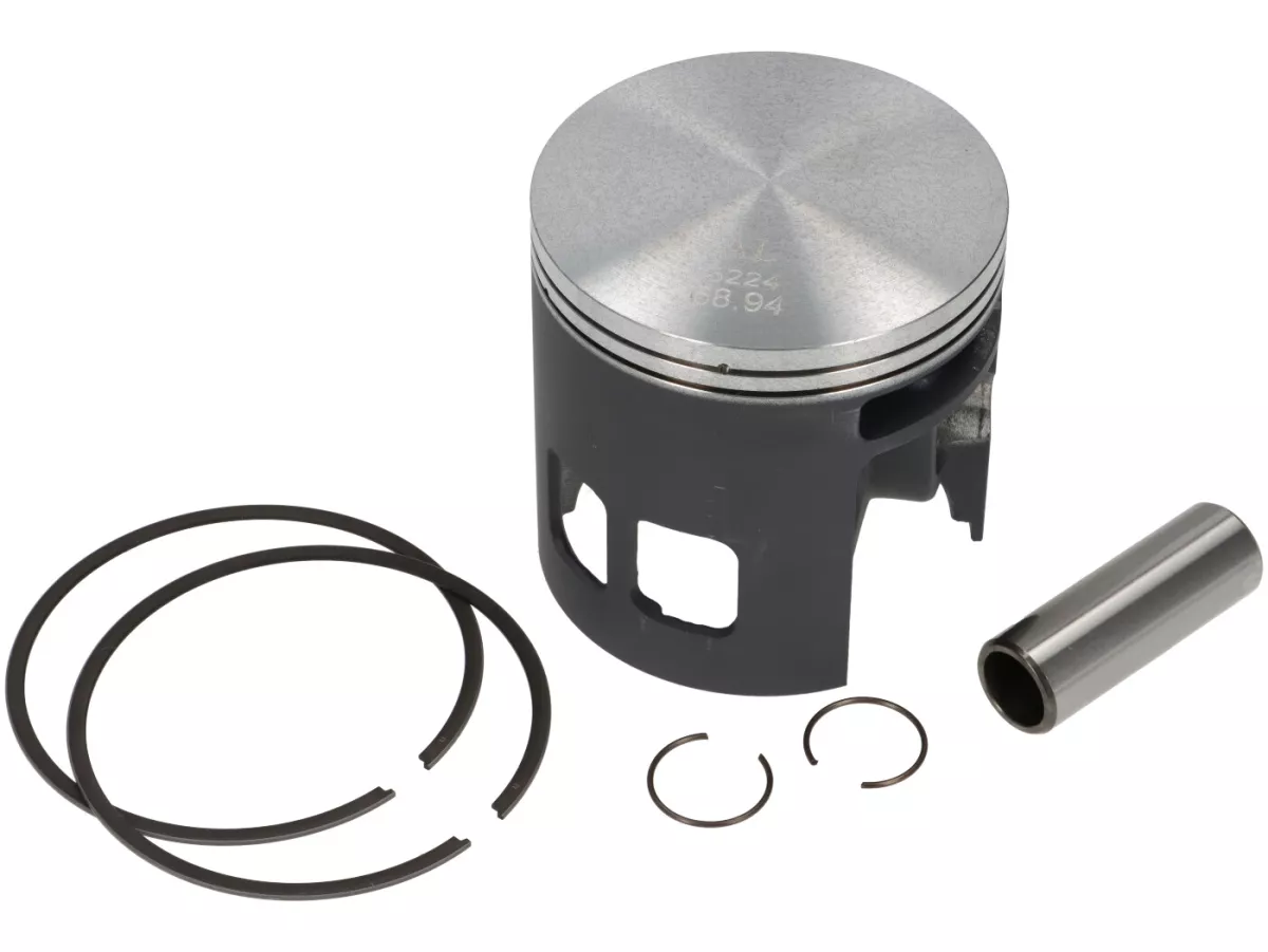 Cilinder -VMC Ranger 213/225cc Ø69, slag=57/60mm, drijfstanglengte standaard (110mm), aluminium, bougie centraal- Vespa PX200, Rally200, Cosa200, Motovespa TX, DS, DN, PX200, Iris