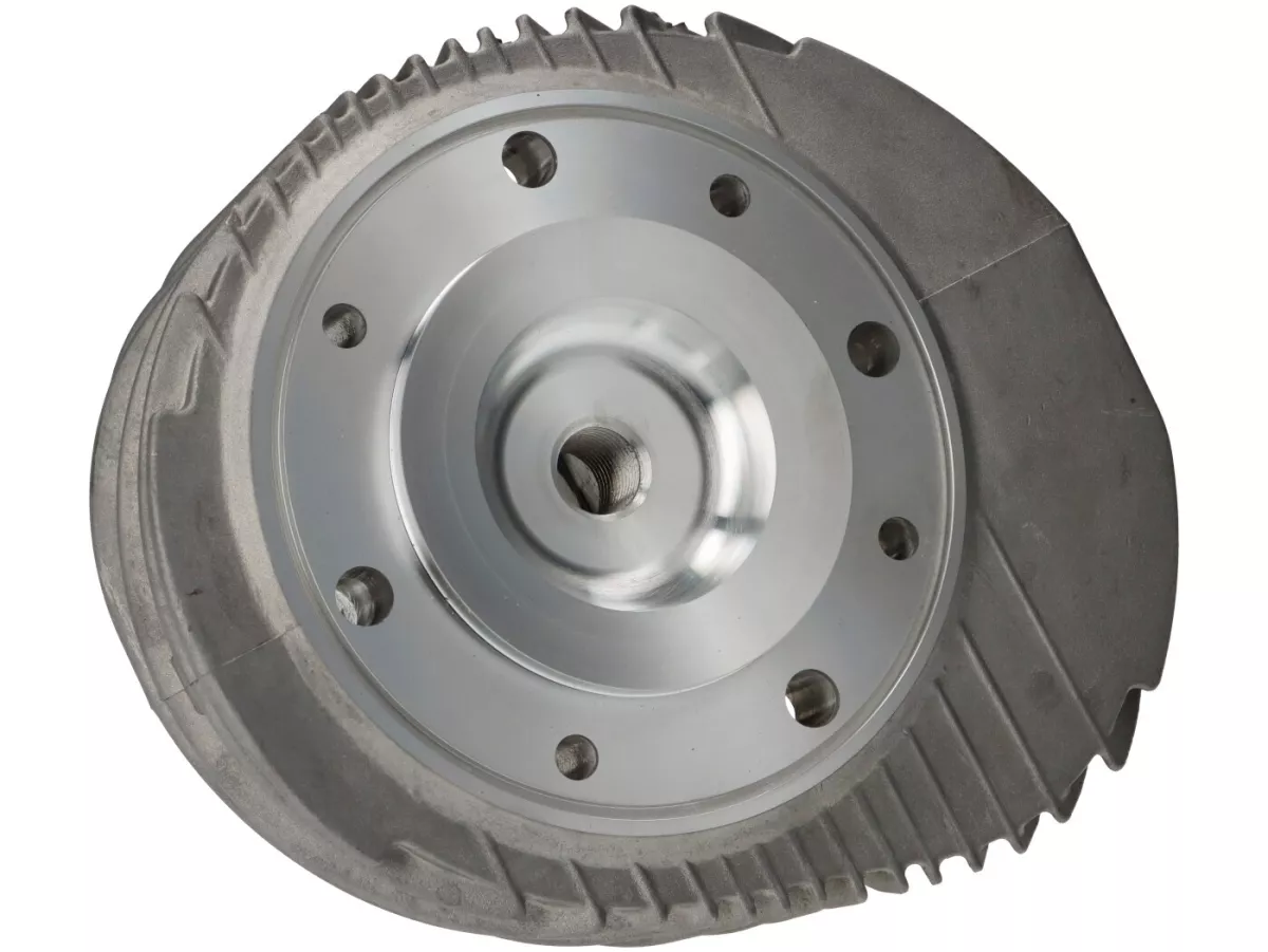 Cilinder -VMC Ranger 213/225cc Ø69, slag=57/60mm, drijfstanglengte standaard (110mm), aluminium, bougie centraal- Vespa PX200, Rally200, Cosa200, Motovespa TX, DS, DN, PX200, Iris