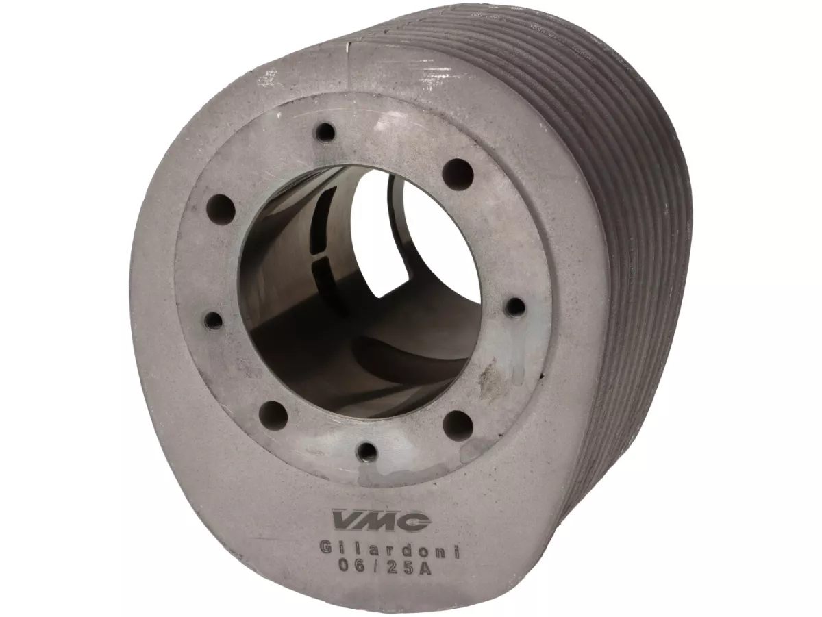 Cilinder -VMC Ranger 213/225cc Ø69, slag=57/60mm, drijfstanglengte standaard (110mm), aluminium, bougie centraal- Vespa PX200, Rally200, Cosa200, Motovespa TX, DS, DN, PX200, Iris