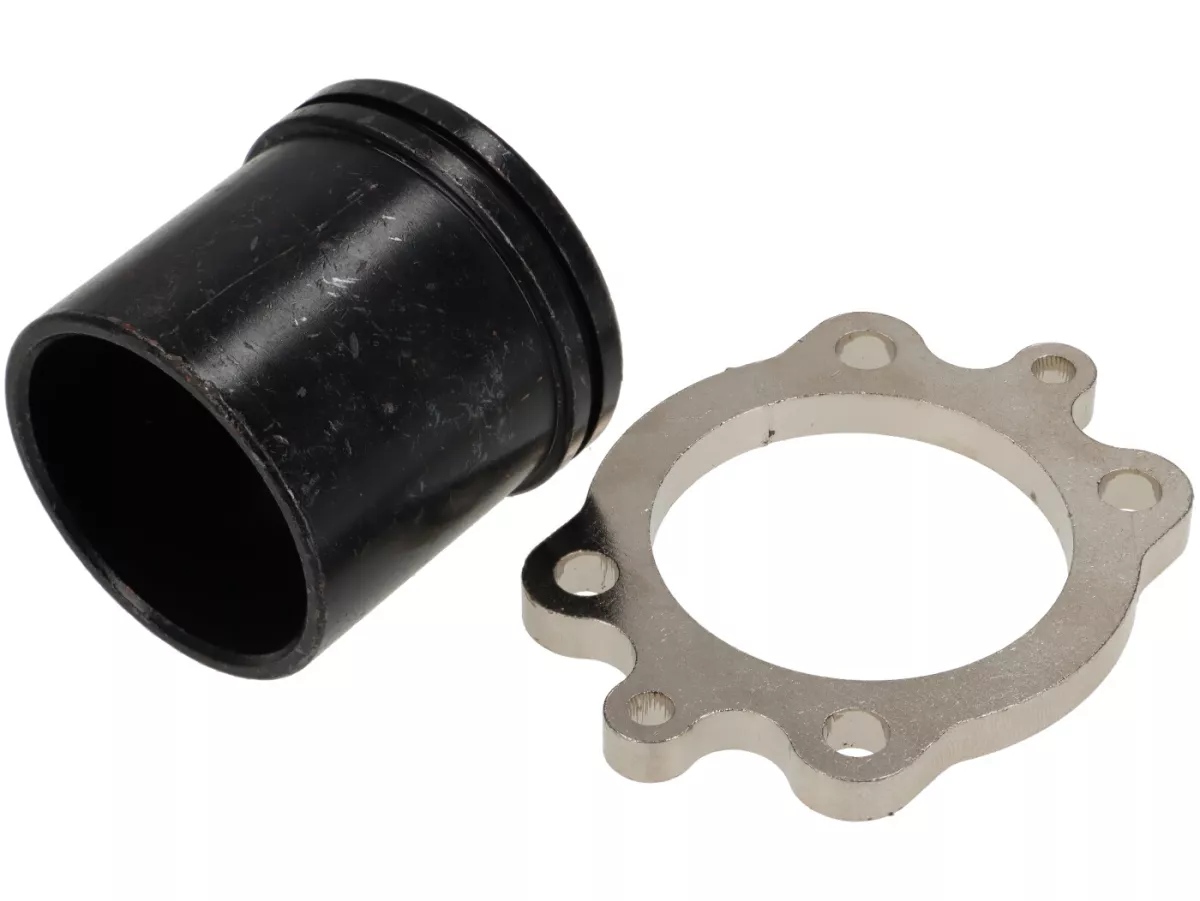 Cilinder -VMC Ranger 213/225cc Ø69, slag=57/60mm, drijfstanglengte standaard (110mm), aluminium, bougie centraal- Vespa PX200, Rally200, Cosa200, Motovespa TX, DS, DN, PX200, Iris