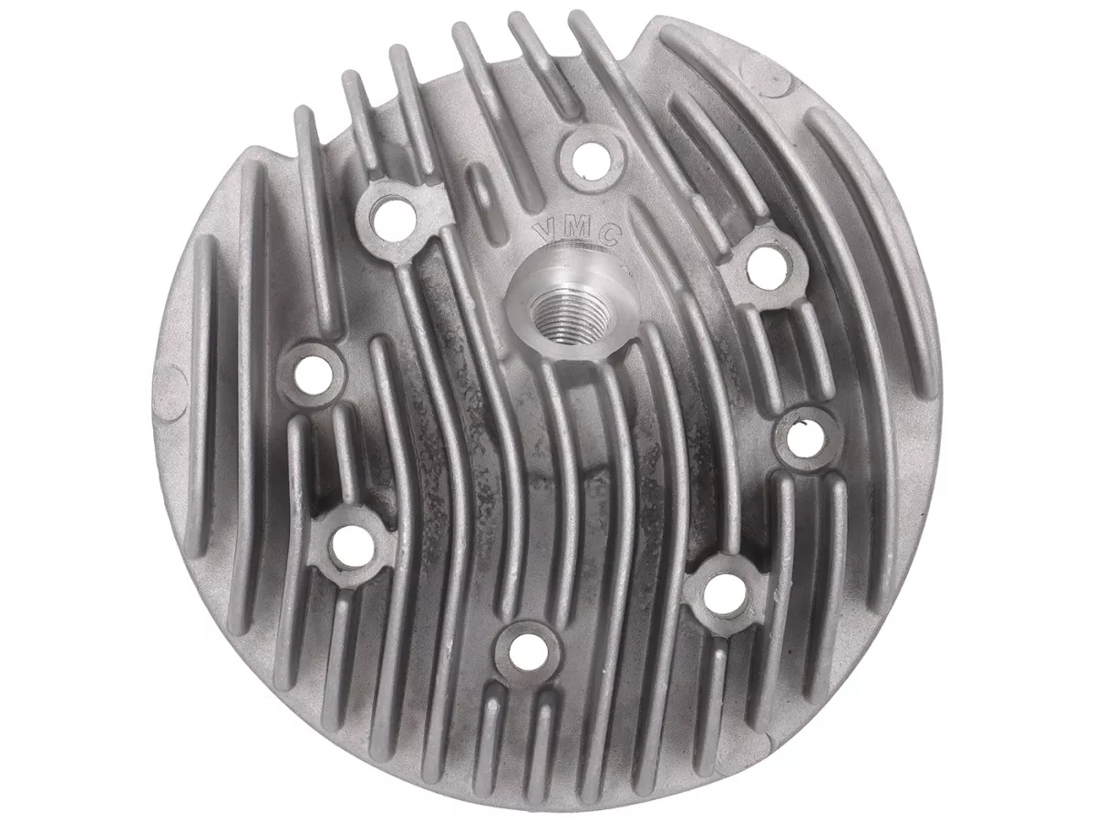 Silinder -VMC Super G 2.0 177cc - besi cor abu-abu 2-saluran - Vespa VNB, Super (VNC1T, VBC1T), VBB, Sprint (VLB1T), GT (VNL2T), GTR (VNL2T -138956), VGLA, VGLB