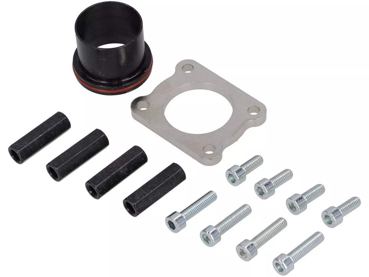 Silinder -VMC Super G 2.0 177cc - besi cor abu-abu 2-saluran - Vespa VNB, Super (VNC1T, VBC1T), VBB, Sprint (VLB1T), GT (VNL2T), GTR (VNL2T -138956), VGLA, VGLB