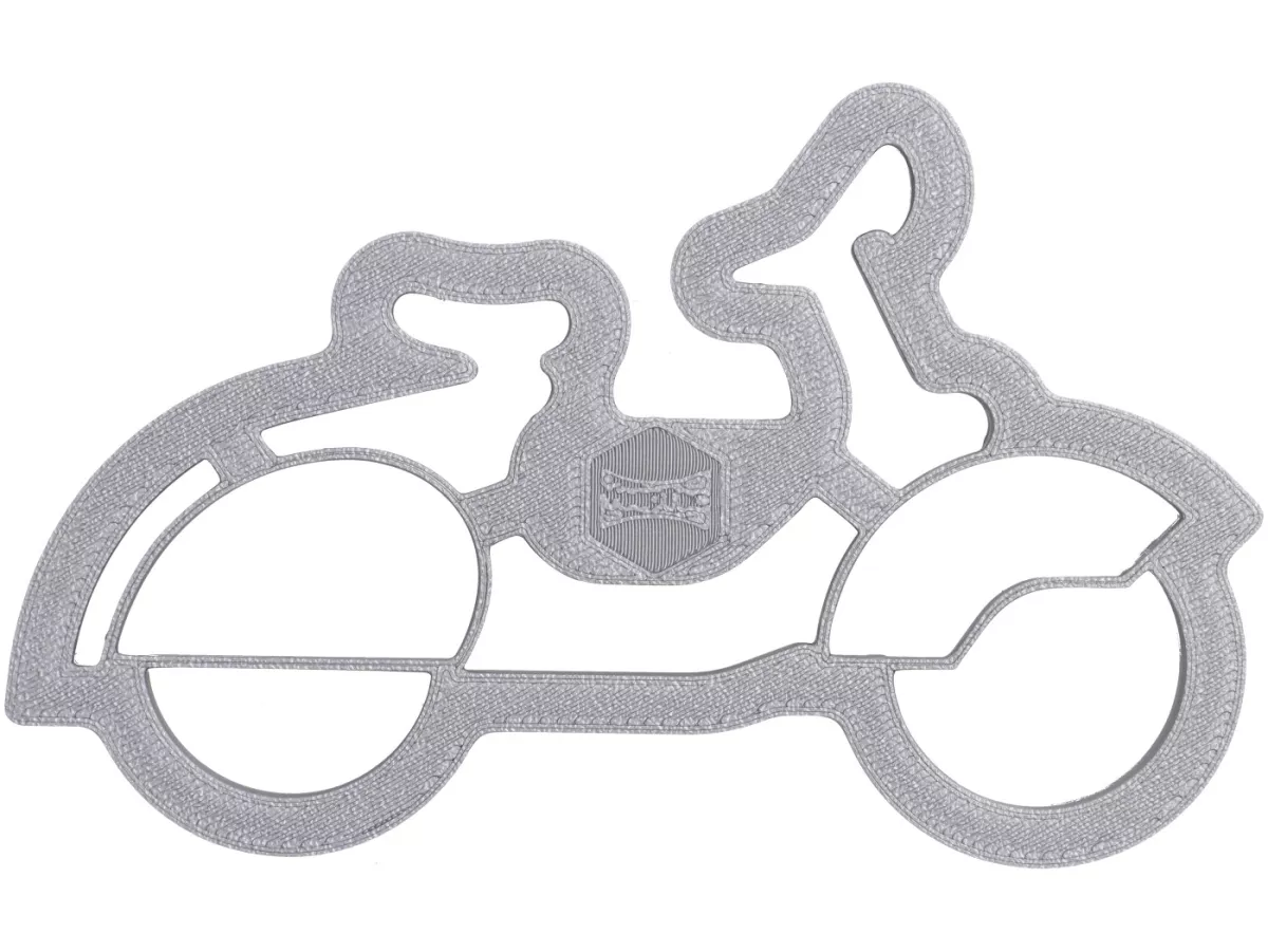 Keks-Ausstechform / Ausstecher für Plätzchen -VESPTEC- Vespa Wideframe Motorroller 12cm, Kunststoff