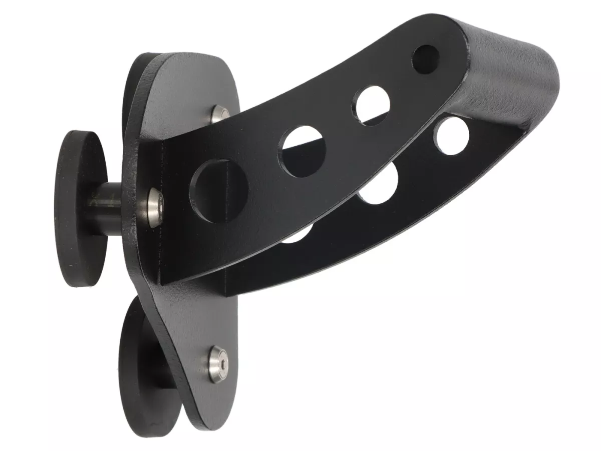 Porta cellulare - Porta smartphone - Magnete W&B - Vespa Classic Smallframe, Largeframe, Wideframe PX, Sprint, VNA, VNB, VBA, VBB, VNC/VBC, GT, GTR, V50, V90, 90 Racer, PV, ET3, VM, VN, VB, GS150 - Montaggio nel paragambe all'interno/superiore - verni
