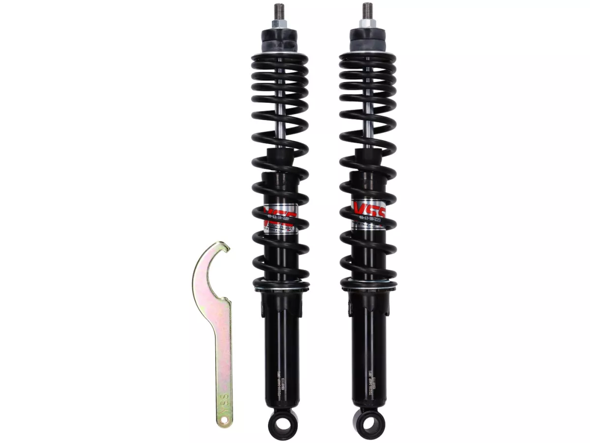 Shock absorber rear -YSS Pro-X, 340mm- Vespa GT 125-200, GTL 125-200, GTS 125-300, GTV 125-250