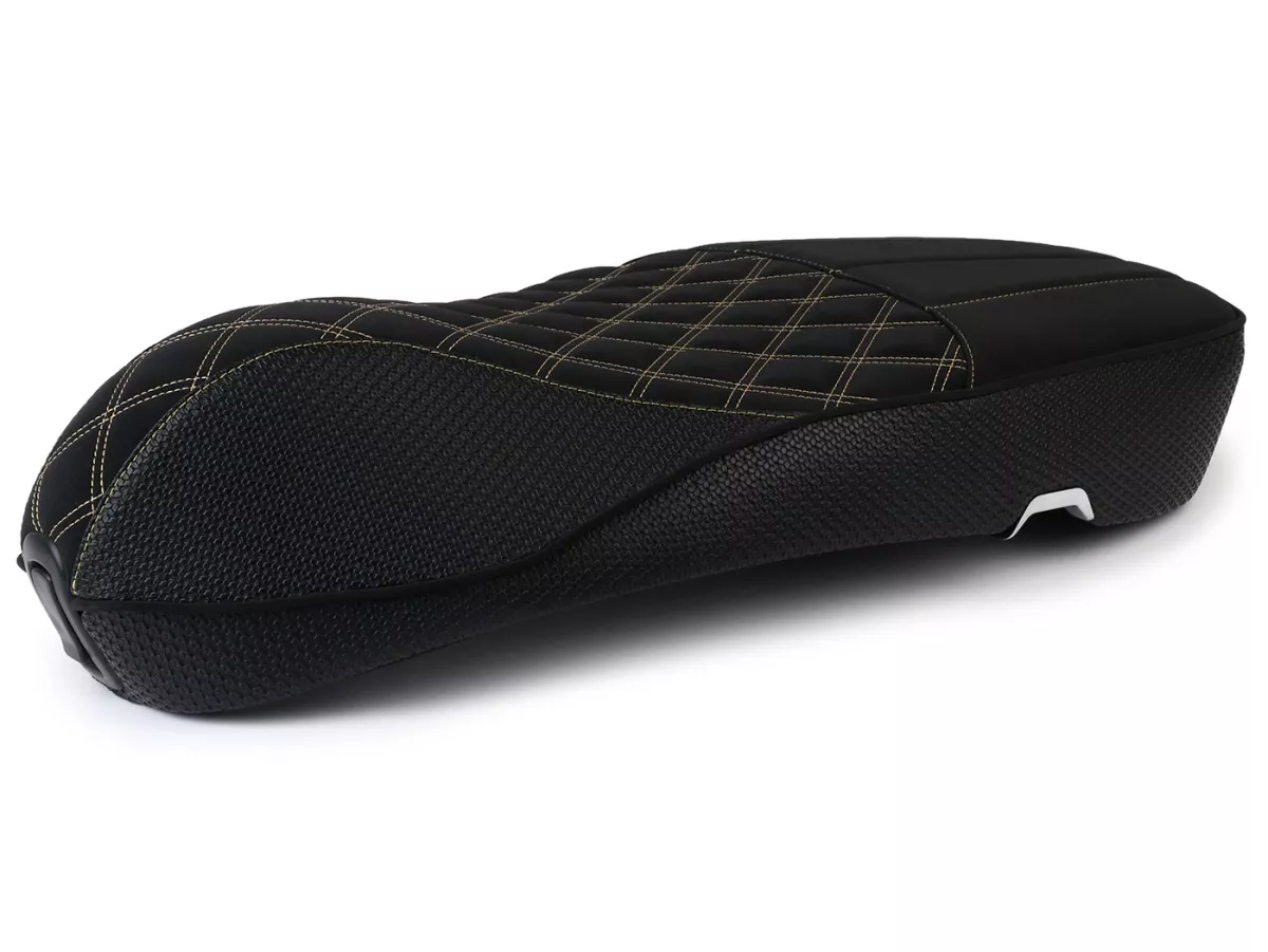 Seat NISA Sport Dual, Golden Girl para Vespa Sprint 125/150, Primavera 125/150
