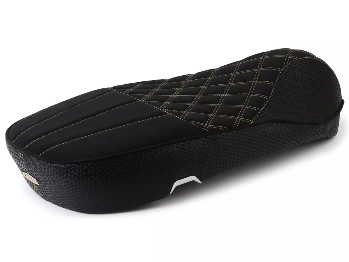 Seat NISA Sport Dual, Golden Girl para Vespa Sprint 125/150, Primavera 125/150