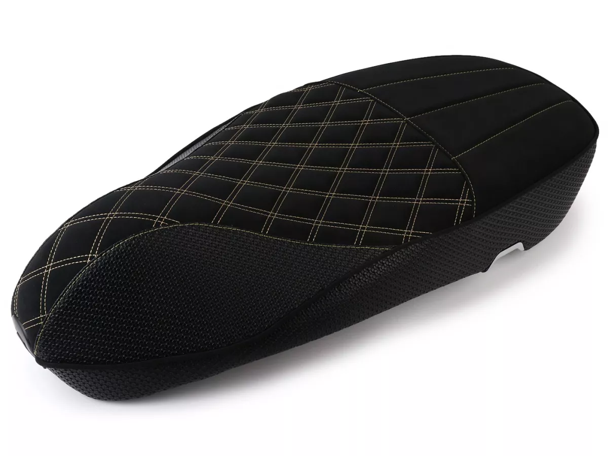 Seat NISA Sport Dual, Golden Girl para Vespa Sprint 125/150, Primavera 125/150