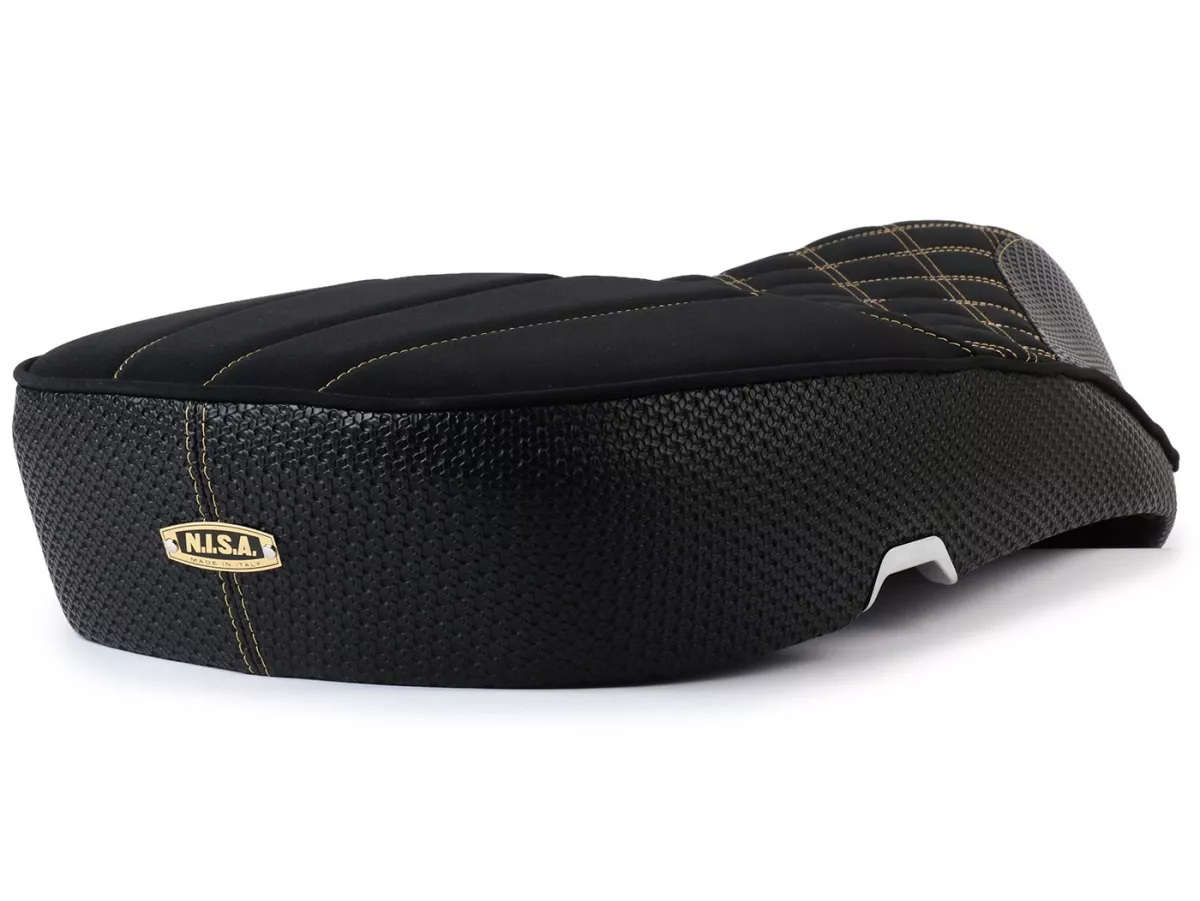Seat NISA Sport Dual, Golden Girl para Vespa Sprint 125/150, Primavera 125/150
