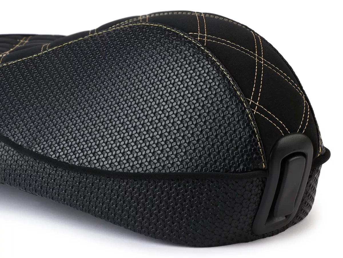 Seat NISA Sport Dual, Golden Girl para Vespa Sprint 125/150, Primavera 125/150