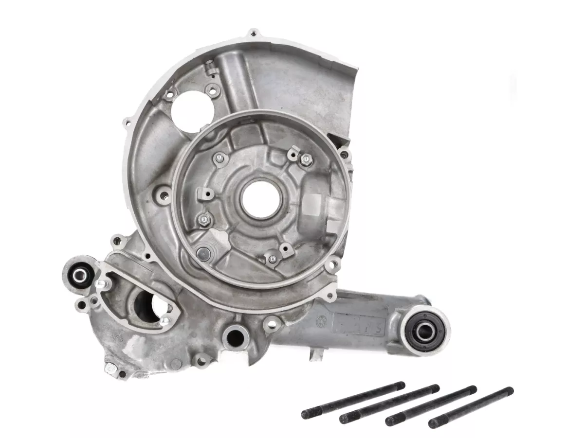 Motorgehäuse -OEM Drehschiebereinlass, Elestart, mit Getrenntschmierung- Vespa P200E, PX200, PX200E, Motovespa P200 DN, PX200 Iris, TX200