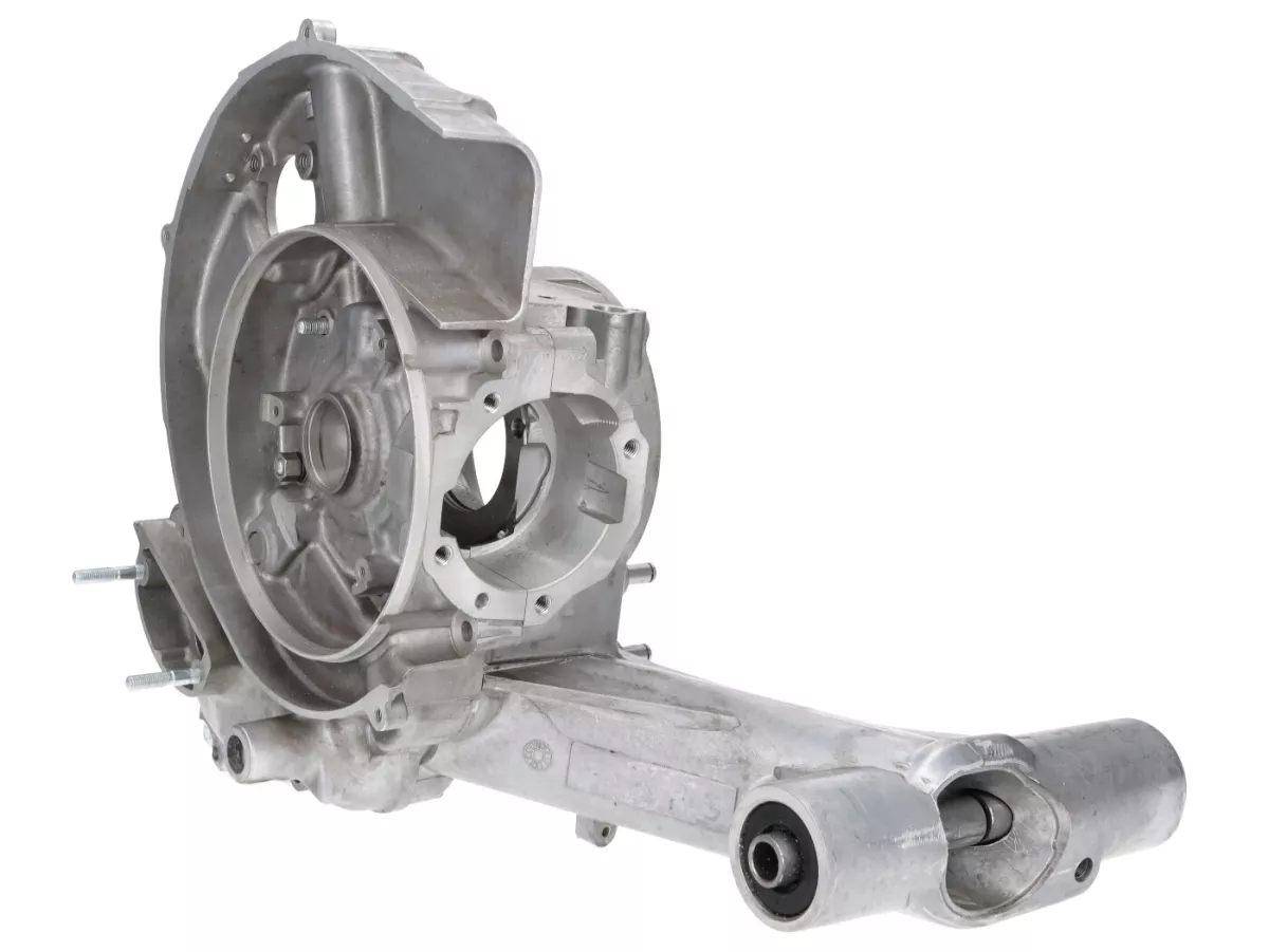 Motorgehäuse -OEM Drehschiebereinlass, Elestart, mit Getrenntschmierung- Vespa P200E, PX200, PX200E, Motovespa P200 DN, PX200 Iris, TX200
