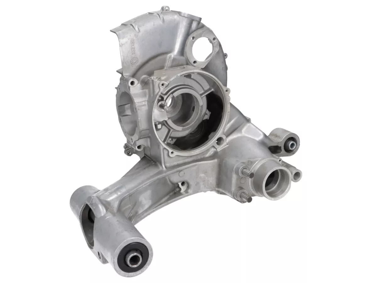 Motorgehäuse -OEM Drehschiebereinlass, Elestart, mit Getrenntschmierung- Vespa P200E, PX200, PX200E, Motovespa P200 DN, PX200 Iris, TX200