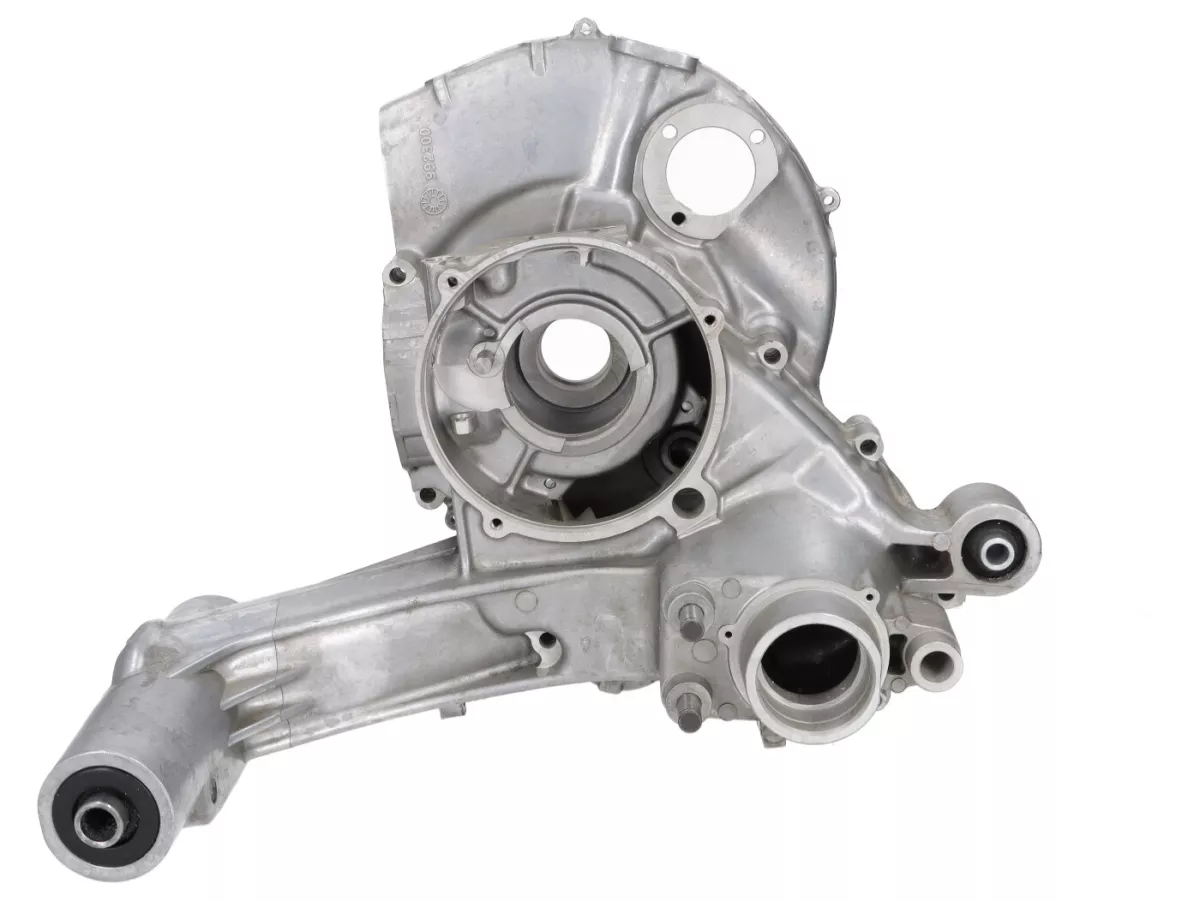 Motorgehäuse -OEM Drehschiebereinlass, Elestart, mit Getrenntschmierung- Vespa P200E, PX200, PX200E, Motovespa P200 DN, PX200 Iris, TX200