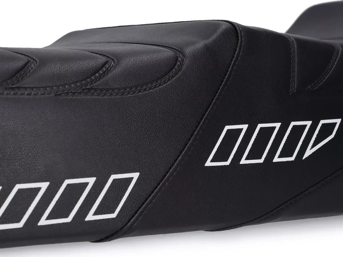 Selle à gradins -VESPA Camel- Vespa T5 (VNX5T), Motovespa T5 Sport, TX200 - avec serrure - noir