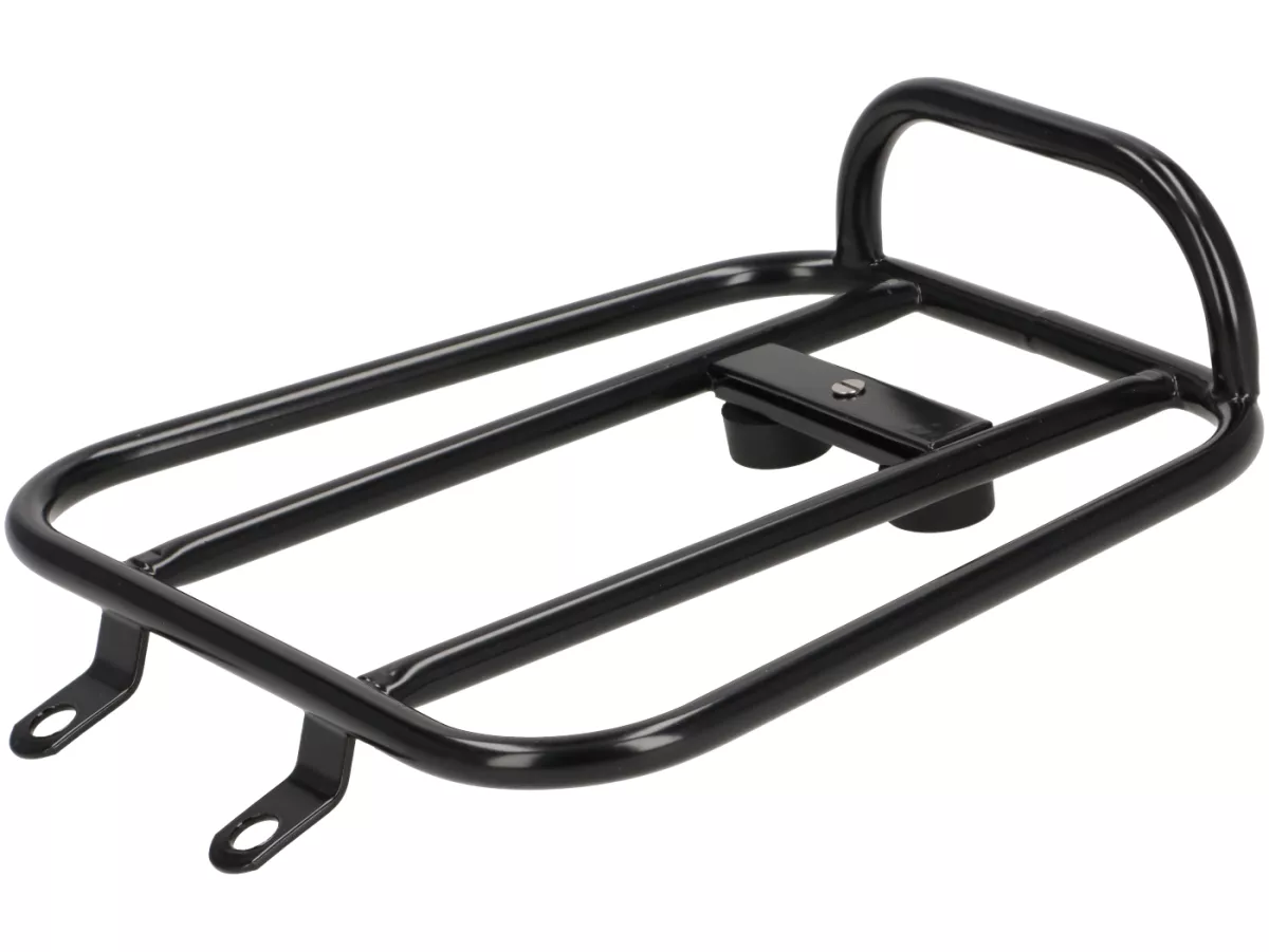 Bakre bagagehylla -PLC CORSE Sprint Rack- Vespa Wideframe V1-V15, V30-V33, VM, VN, VL, VB - blank svart