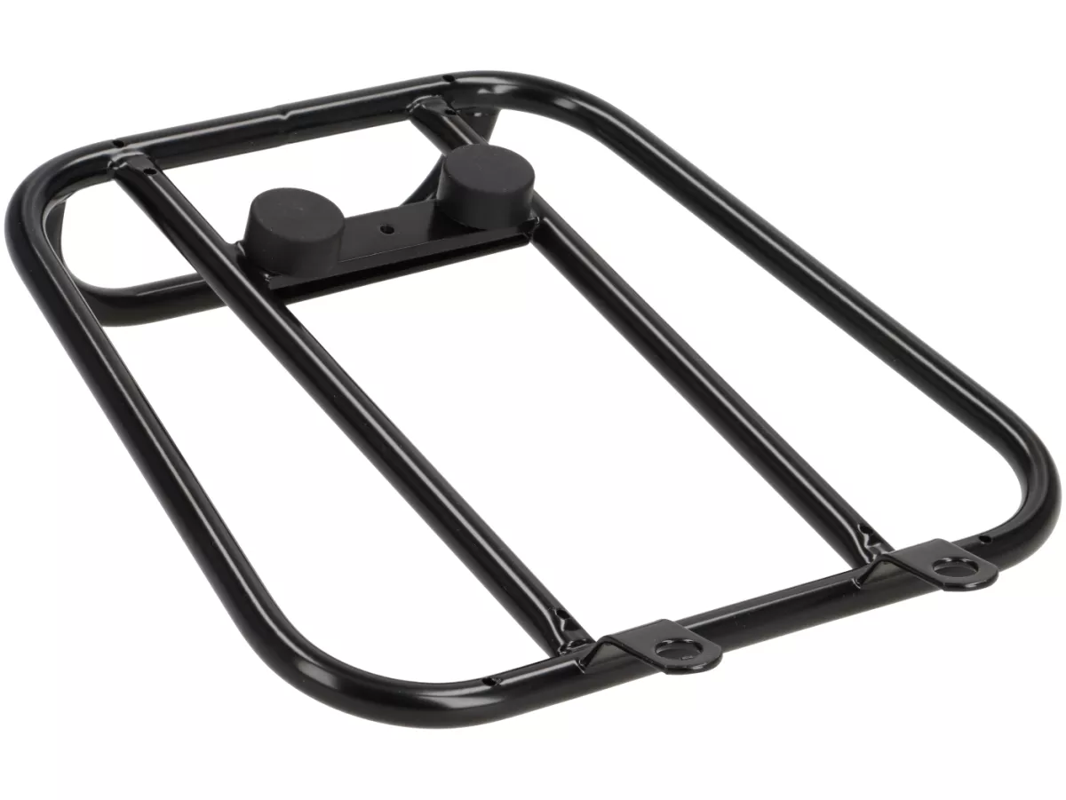 Bakre bagagehylla -PLC CORSE Sprint Rack- Vespa Wideframe V1-V15, V30-V33, VM, VN, VL, VB - blank svart