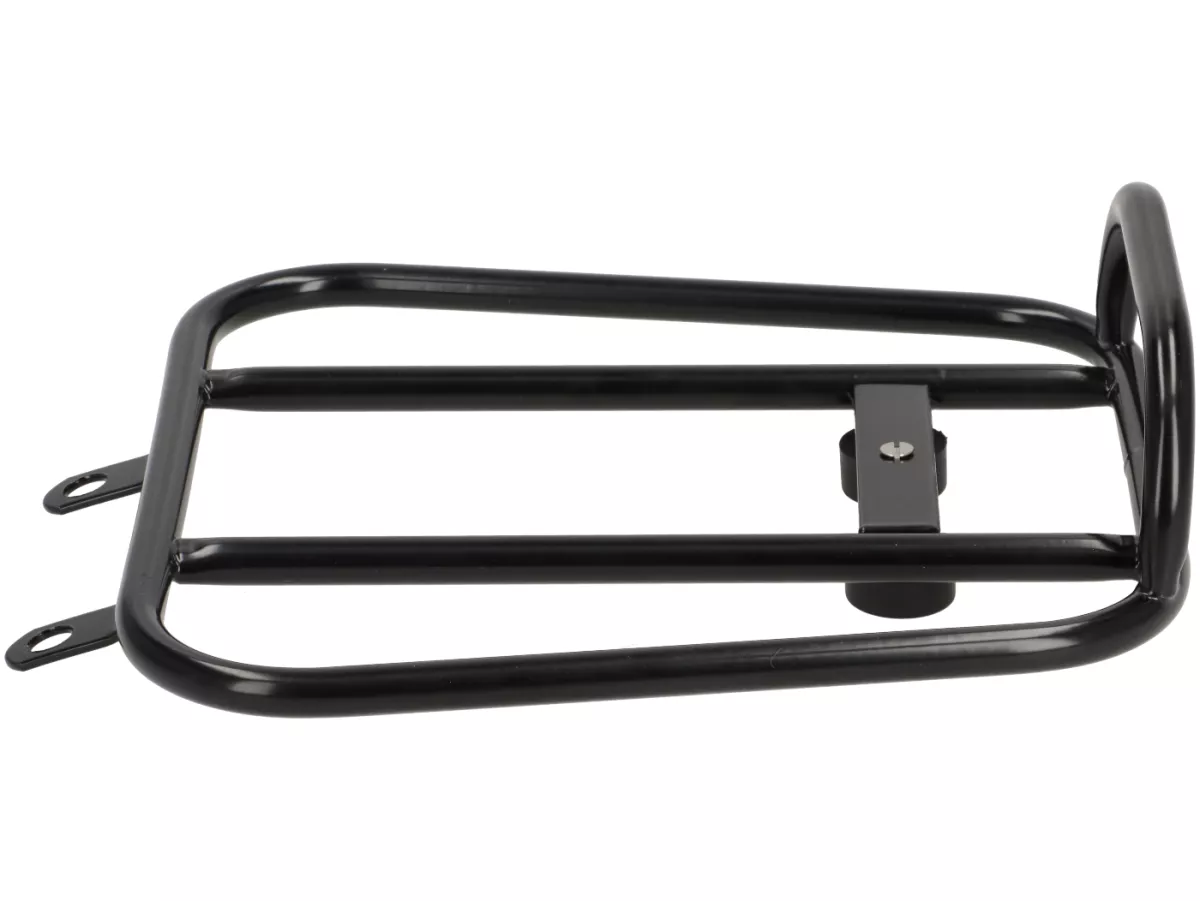 Bakre bagagehylla -PLC CORSE Sprint Rack- Vespa Wideframe V1-V15, V30-V33, VM, VN, VL, VB - blank svart