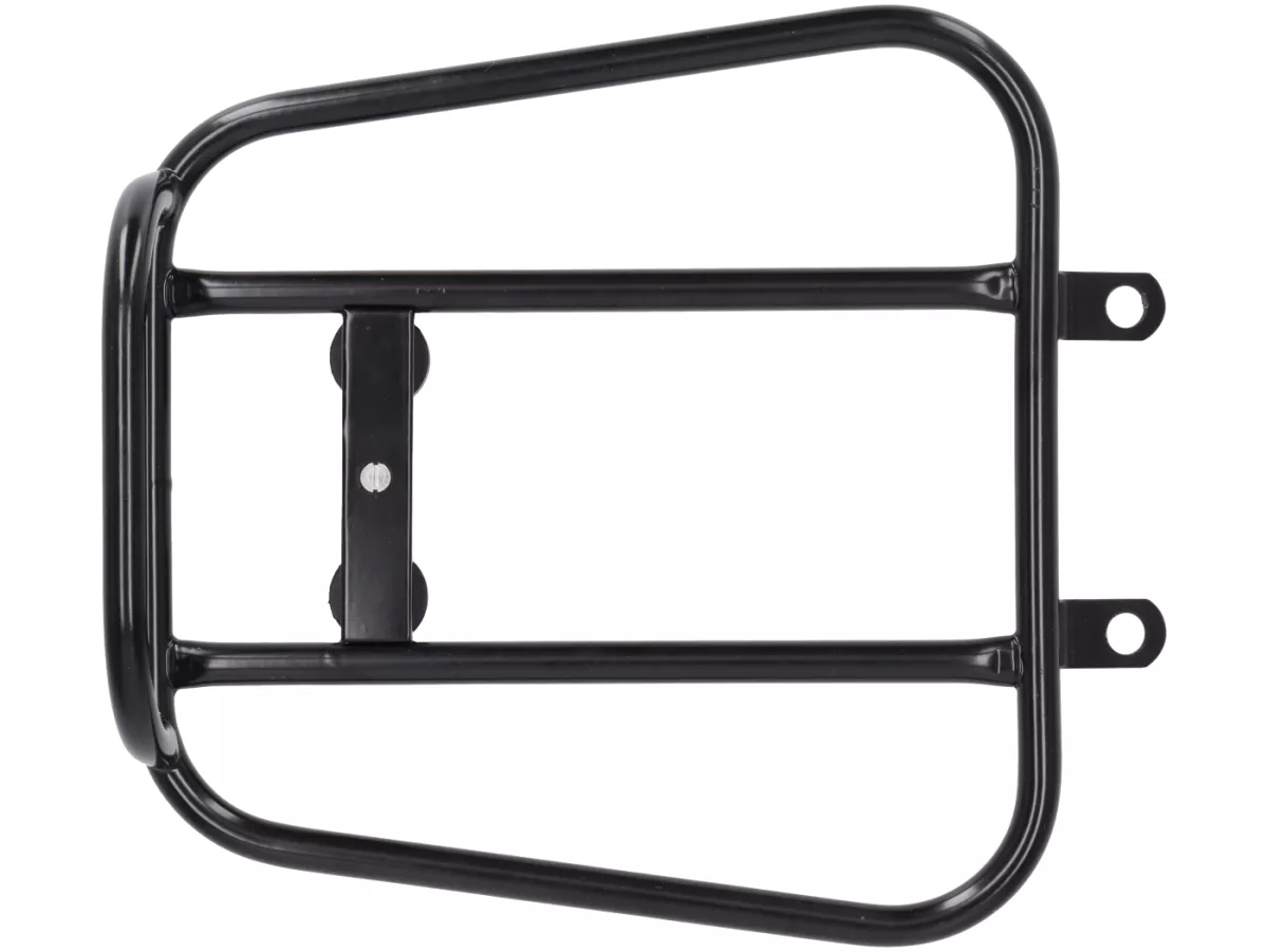 Bakre bagagehylla -PLC CORSE Sprint Rack- Vespa Wideframe V1-V15, V30-V33, VM, VN, VL, VB - blank svart