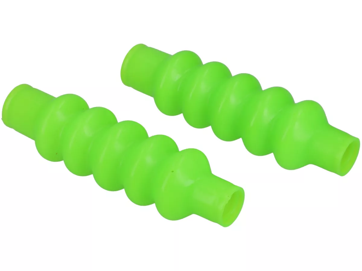 Schokdemperbalg voor-BGM PRO Gaitors- Lambretta LI, LIS, SX, TV, DL, GP - neon groen