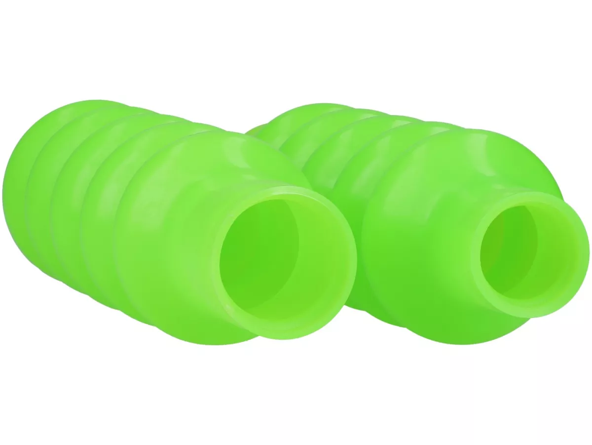 Schokdemperbalg voor-BGM PRO Gaitors- Lambretta LI, LIS, SX, TV, DL, GP - neon groen