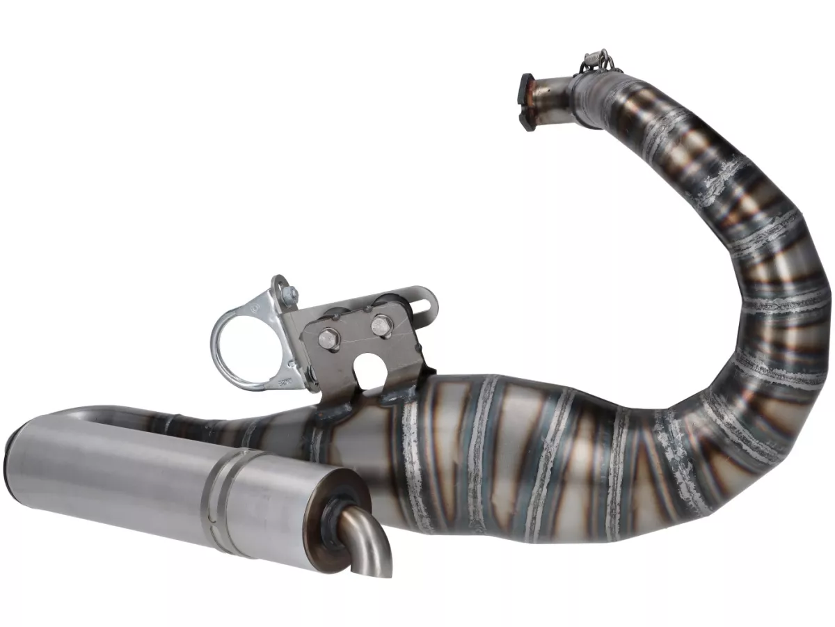 Échappement -EGIG PERFORMANCE Viper S (modèle 2026) Ø=32mm (54-58mm distance entre les goujons), silencieux vissé (Ø70mm)- Vespa ET3, PV125