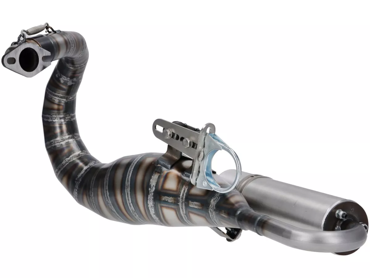 Échappement -EGIG PERFORMANCE Viper S (modèle 2026) Ø=32mm (54-58mm distance entre les goujons), silencieux vissé (Ø70mm)- Vespa ET3, PV125