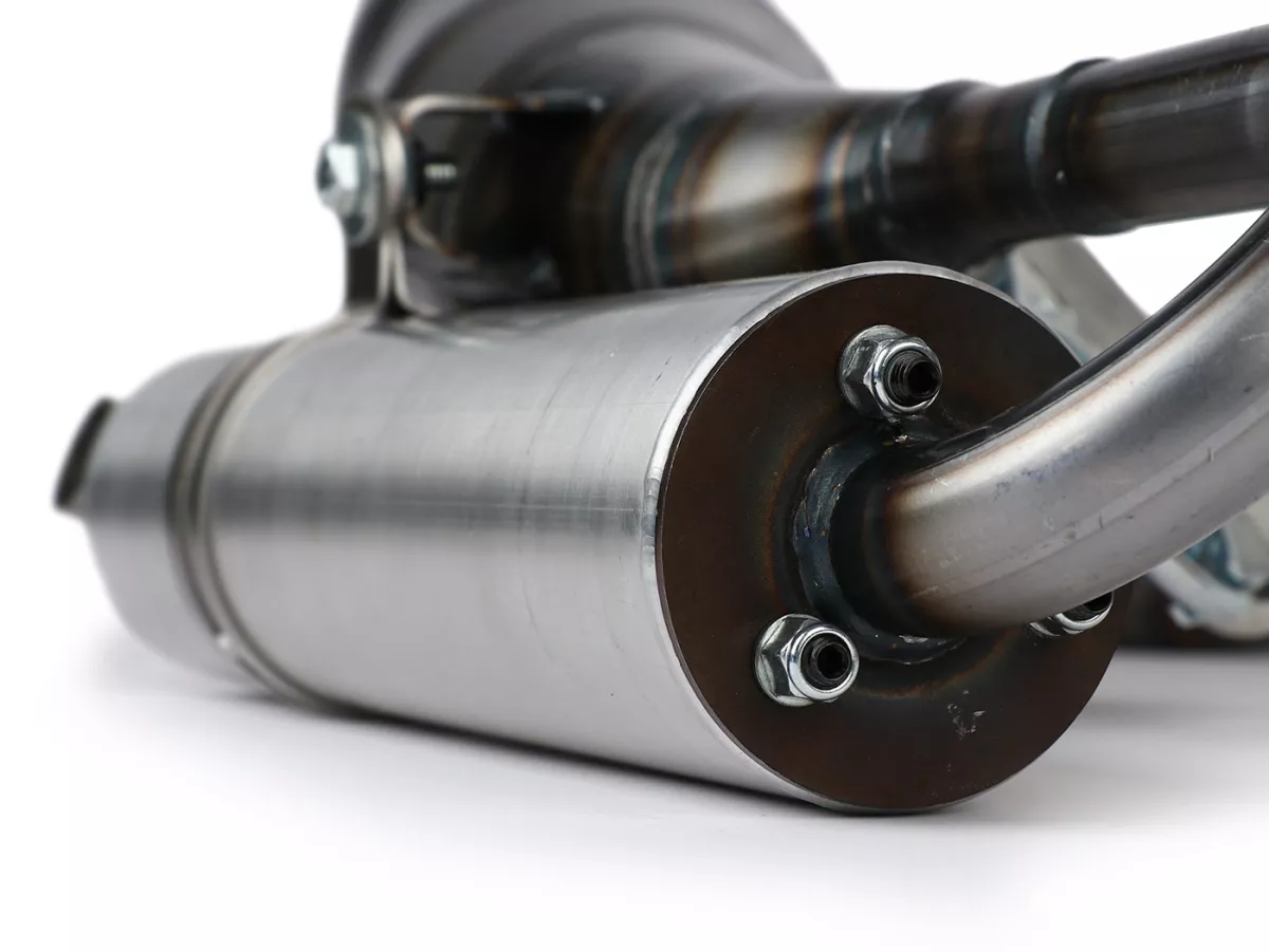 Échappement -EGIG PERFORMANCE Viper S (modèle 2026) Ø=32mm (54-58mm distance entre les goujons), silencieux vissé (Ø70mm)- Vespa ET3, PV125