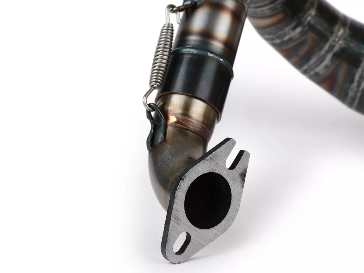 Échappement -EGIG PERFORMANCE Viper S (modèle 2026) Ø=32mm (54-58mm distance entre les goujons), silencieux vissé (Ø70mm)- Vespa ET3, PV125