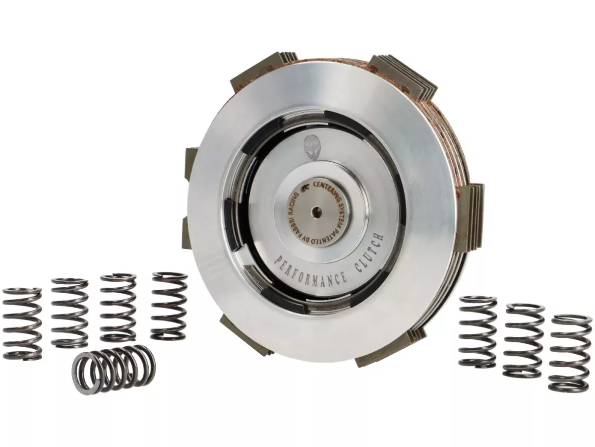 Frizione -EGIG PERFORMANCE- One Finger Clutch 2.0 PRO - 5 dischi, Poligon- Vespa V50, V90, SS50, SS90, PV125, ET3, PK50, PK80, PK50 S, PK80 S, PK125 S, PK50 XL, PK125 XL, ETS, PK50 HP, PK50 SS
