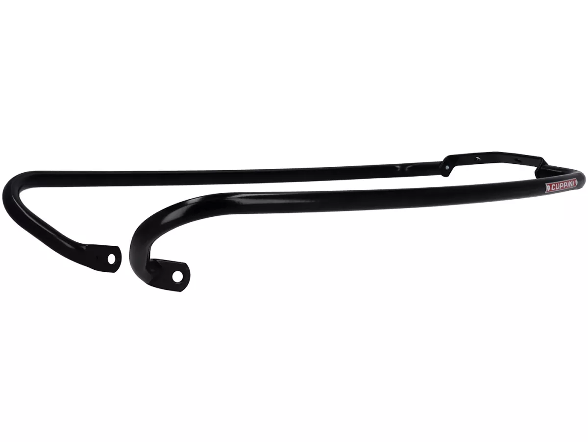 Bakre skyddsbåge -AMS CUPPINI- Vespa V50, PV125, ET3, PK 50-125 - svart