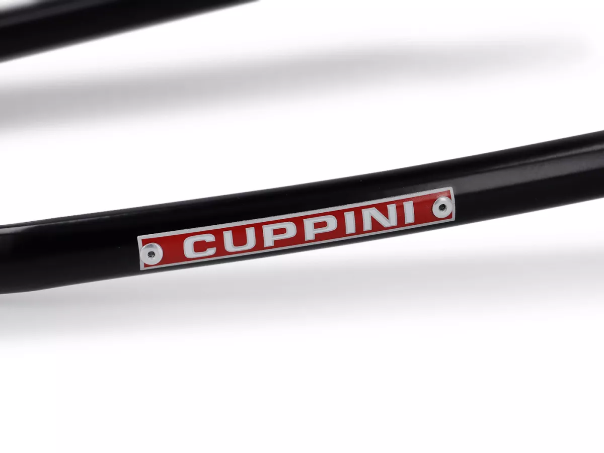 Bakre skyddsbåge -AMS CUPPINI- Vespa V50, PV125, ET3, PK 50-125 - svart