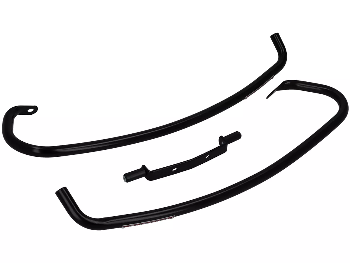 Bakre skyddsbåge -AMS CUPPINI- Vespa V50, PV125, ET3, PK 50-125 - svart