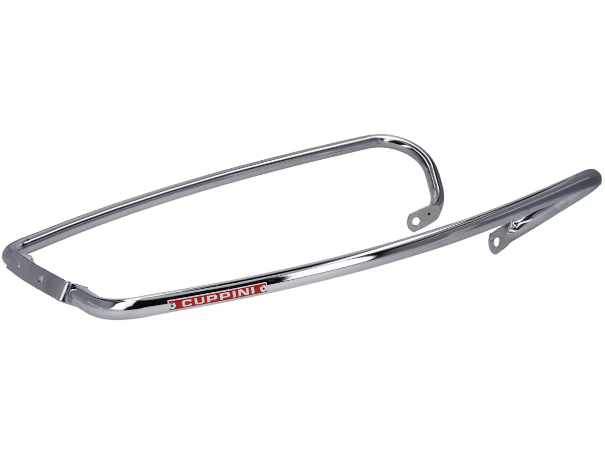Bakre skyddsbåge -AMS CUPPINI- Vespa V50, PV125, ET3, PK 50-125 - Krom