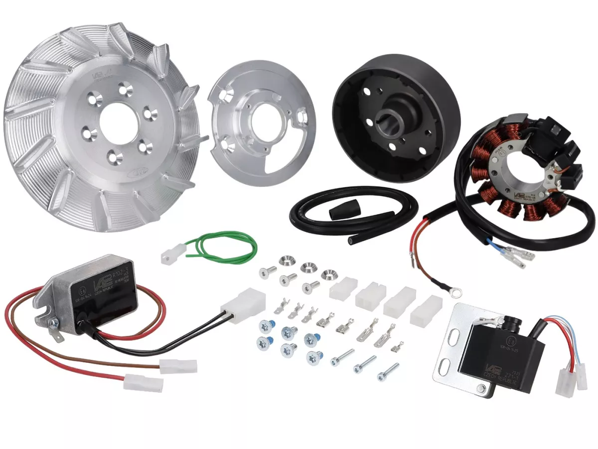 Tändning -SIP VAPE Road, DC- Vespa Smallframe Ø20mm kon- Vespa PK XL, PK XL2, HP3, HP4 - Motovespa PK XL 75/125, FL 75/125