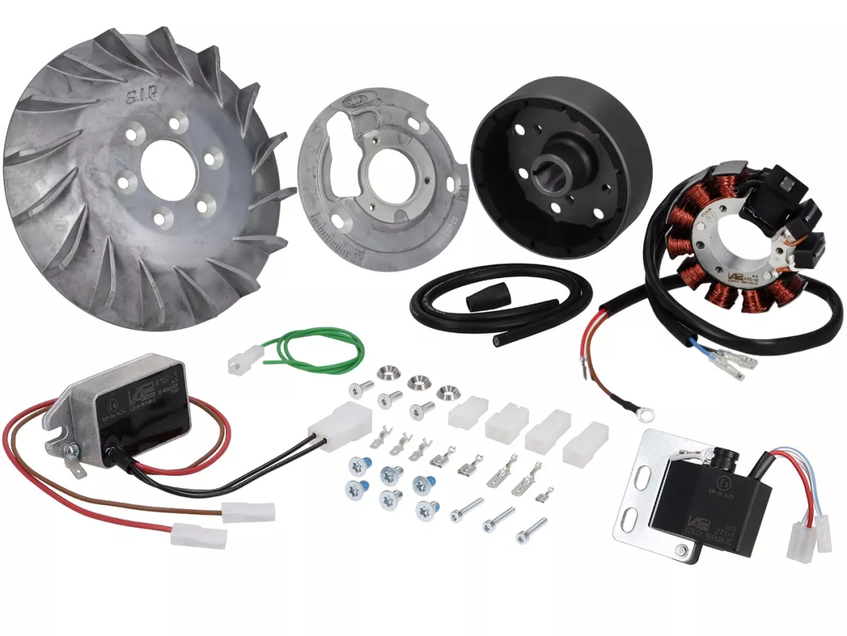 Tändning -SIP VAPE Road, DC- Vespa Smallframe Ø20mm kon- Vespa PK XL, PK XL2, HP3, HP4 - Motovespa PK XL 75/125, FL 75/125