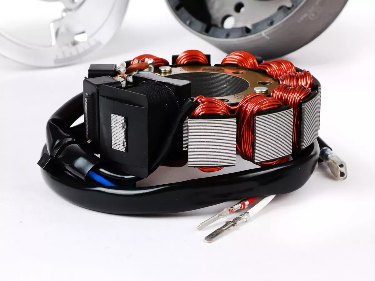 Tändning -SIP VAPE Touring, AC- Vespa Smallframe Ø19mm kon- Vespa V50, 50N, V90, PV, ET3, PK S - Motovespa 50 3-växlad/4-växlad, 75/75 U2, 125 Super/SL, 125 Primavera (PR/T/PN/NV/NK), PK 75 S/PK 125 S