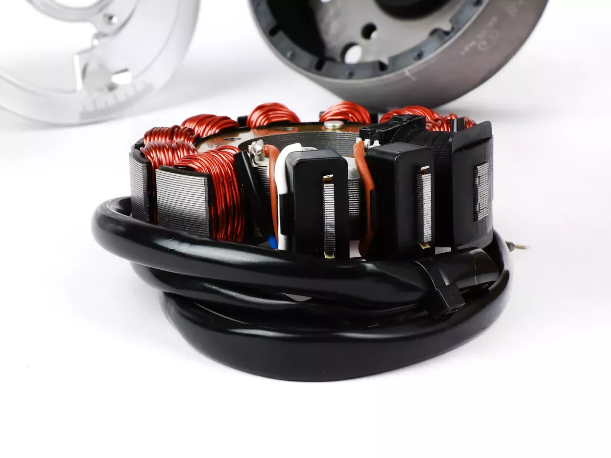 Tändning -SIP VAPE Touring, AC- Vespa Smallframe Ø19mm kon- Vespa V50, 50N, V90, PV, ET3, PK S - Motovespa 50 3-växlad/4-växlad, 75/75 U2, 125 Super/SL, 125 Primavera (PR/T/PN/NV/NK), PK 75 S/PK 125 S