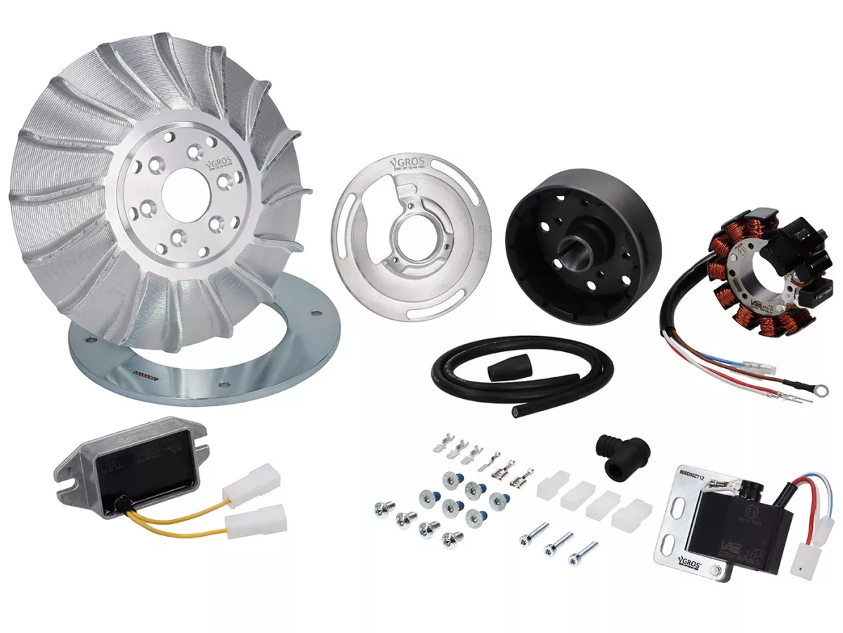 Encendido -VAPE Road by YGROS 12V AC- Vespa Largeframe GS160 2° (VSB1T, 00360098-), SS180 (VSC1T)