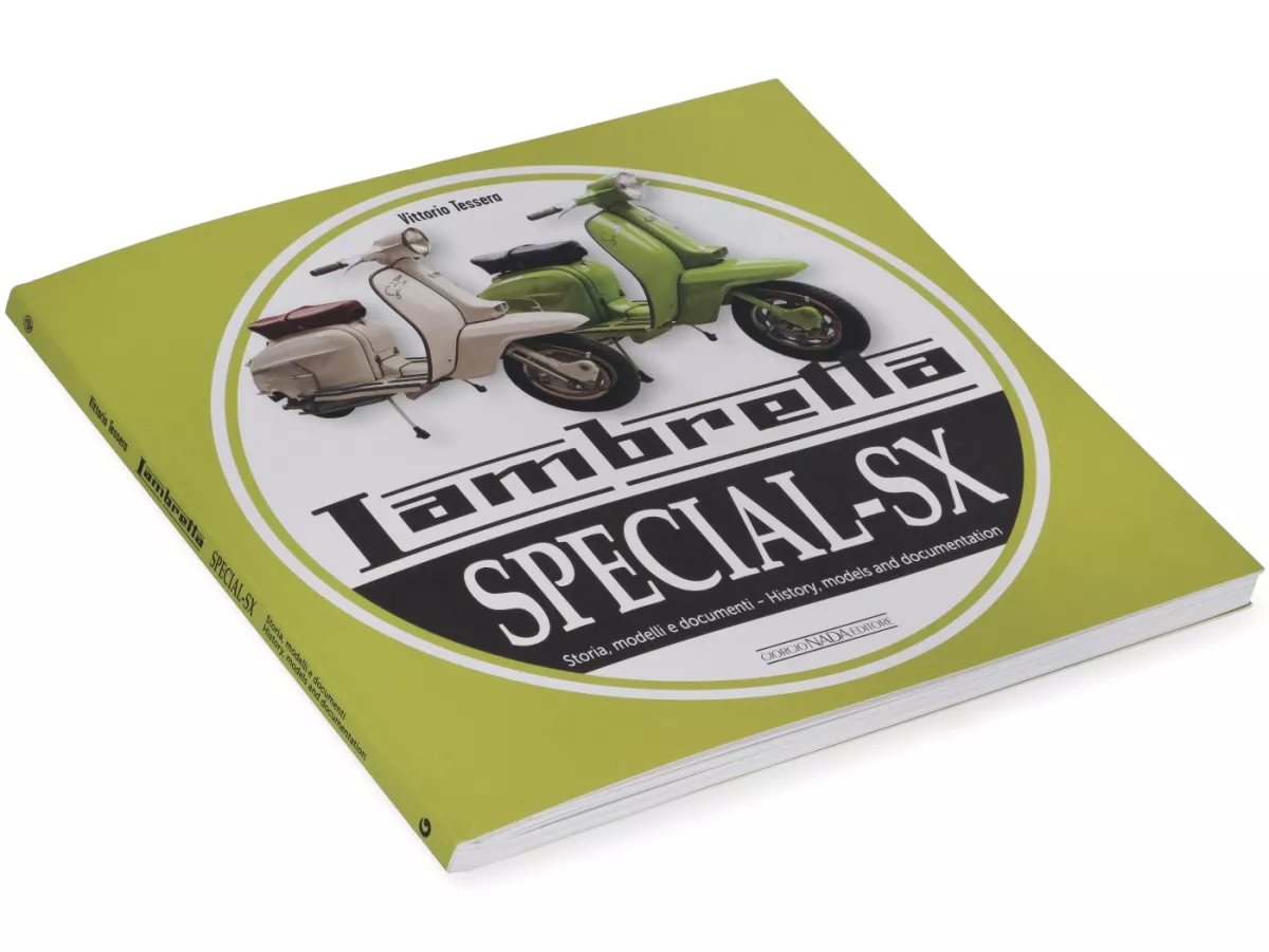 Buch -Lambretta SPECIAL - SX history, models and documentation- von Vittorio Tessera (italienisch, englisch, farbig)