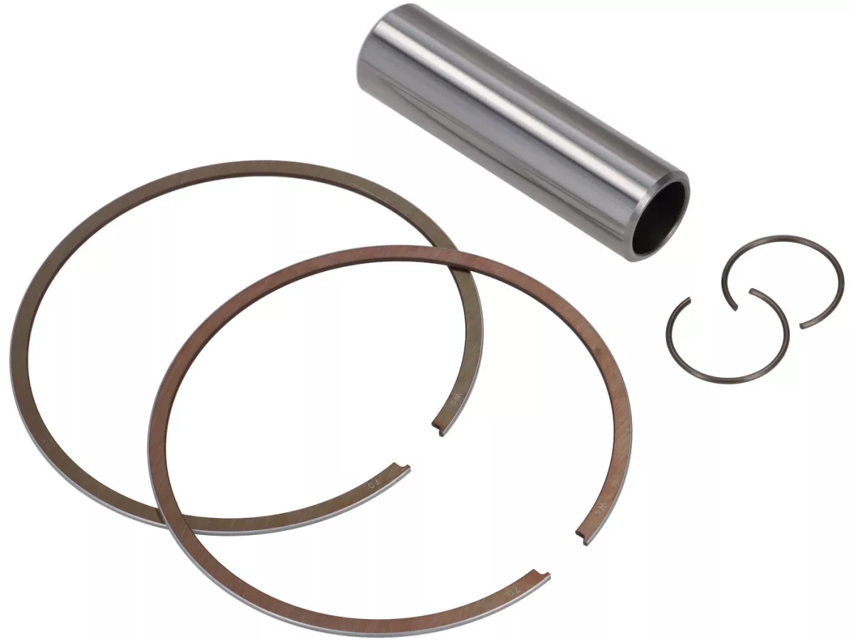 Zuiger -WOESSNER- 225 ccm 70 mm, compressiehoogte 30 mm- Lambretta TV 200, SX 200, DL 200, GP 200 - Ø=70.0mm (A)