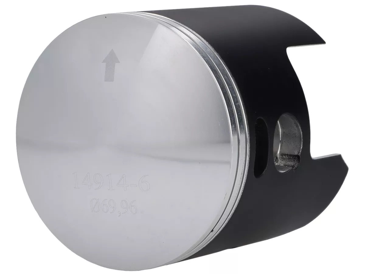 Zuiger -WOESSNER- 225 ccm 70 mm, compressiehoogte 30 mm Membraan TS1, RB22- Lambretta TV 200, SX 200, DL 200, GP 200 - Ø=70,0mm (B)