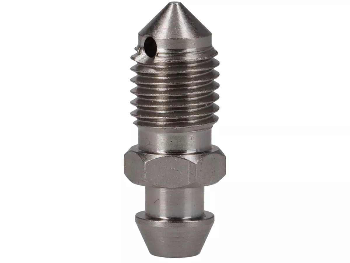 Nipple pembuangan udara / Sekrup pembuangan udara kaliper rem - BGM PRO 4-piston, untuk BGM2506, M8x1mm