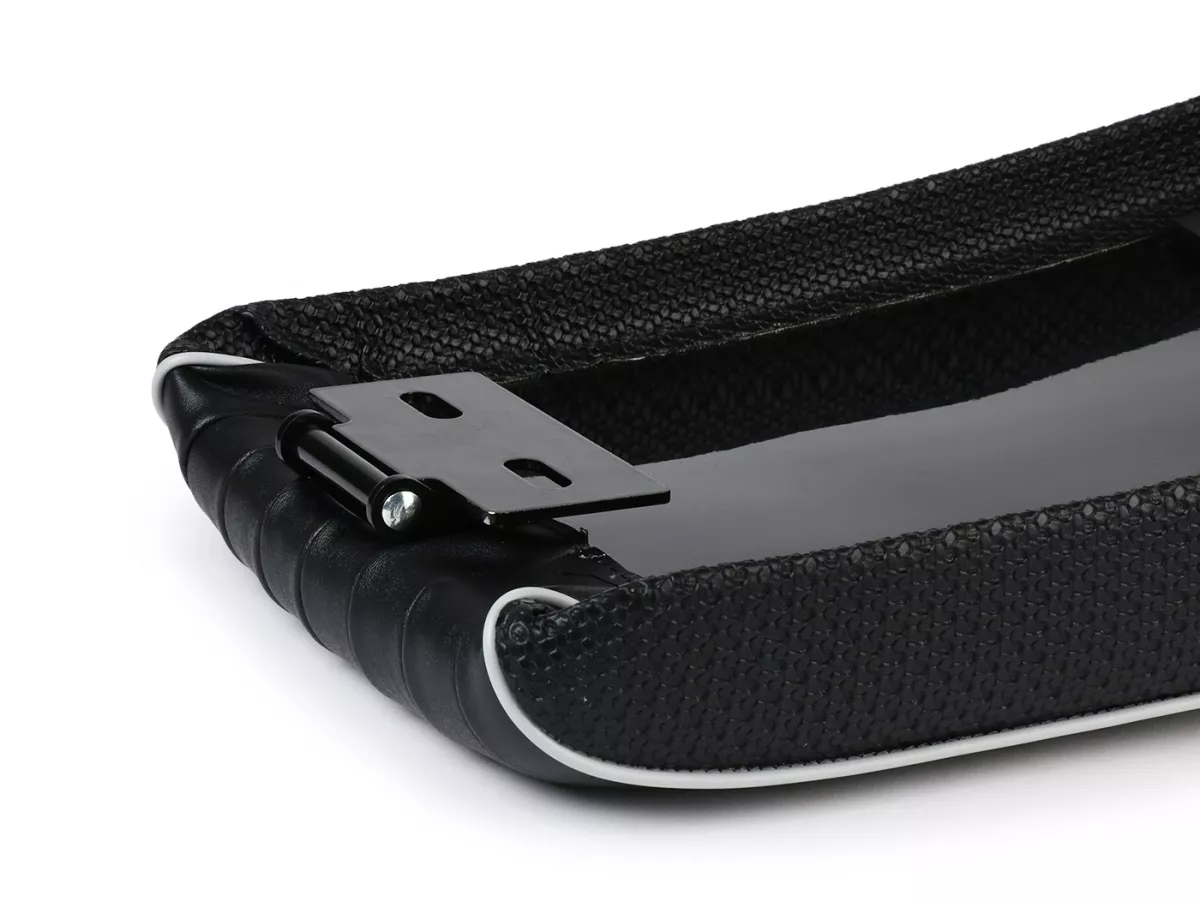 Sitzbank BGM Slope Back, schwarz (alfatex) für Royal Alloy GP 125/300/350, TG 125/300/350