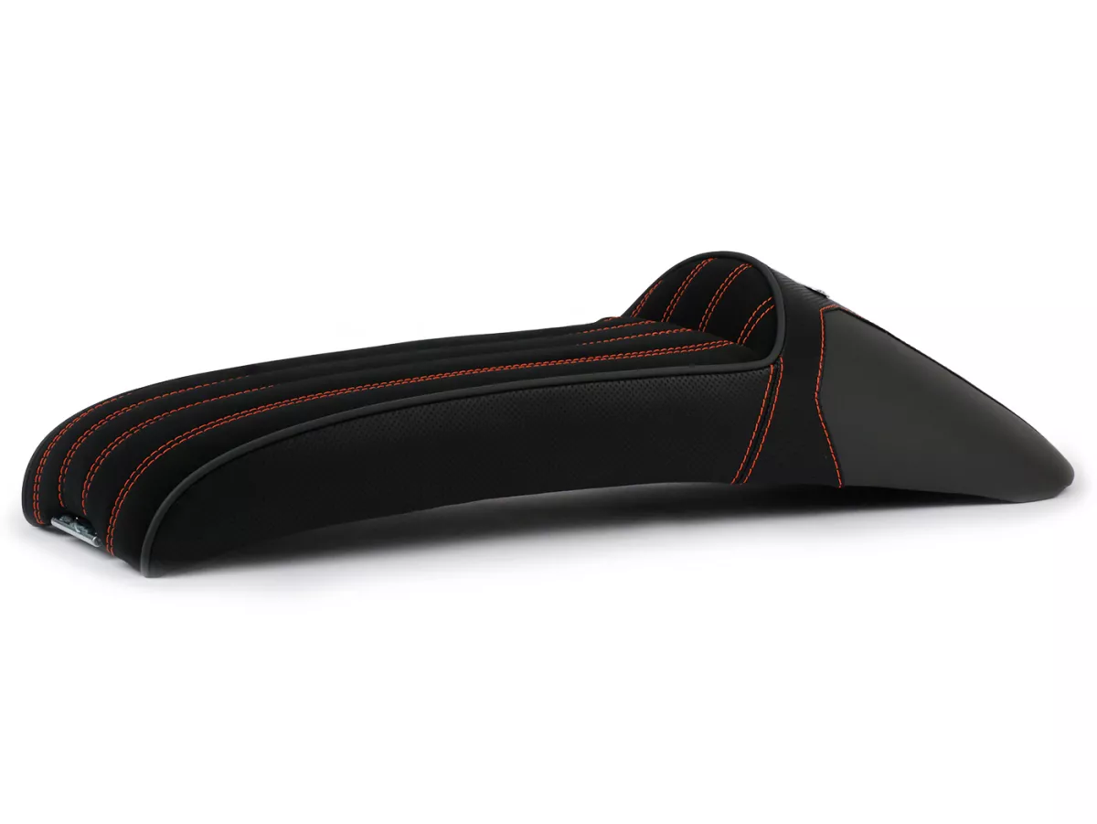 Zitbank -BGM TEST FIETS- Lambretta LI, LI S, SX, TV, DL, GP - met magnetische sluiting