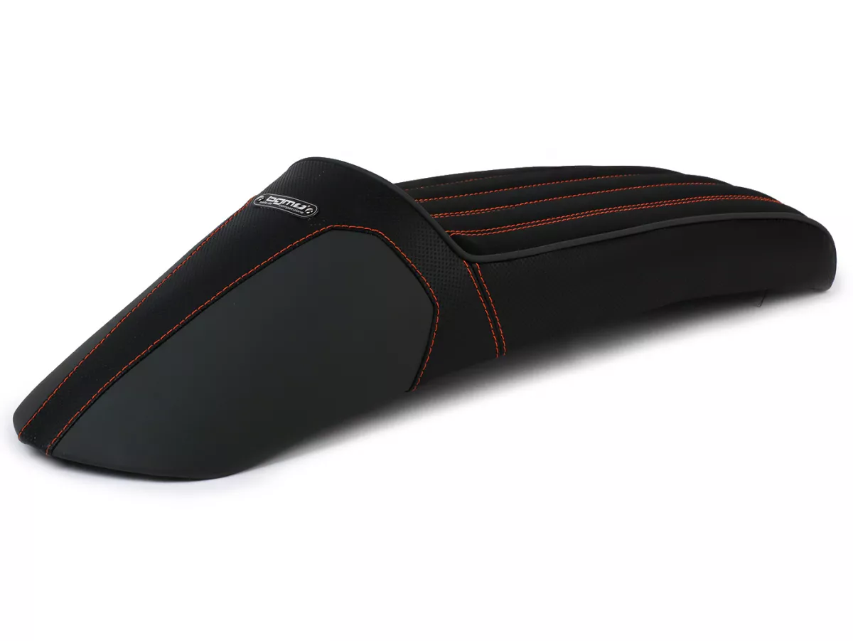 Zitbank -BGM TEST FIETS- Lambretta LI, LI S, SX, TV, DL, GP - met magnetische sluiting